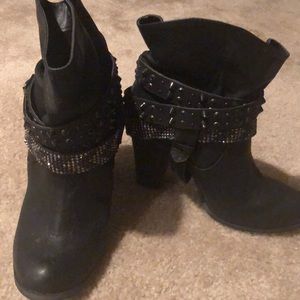 Punk Rock Slouch Booties